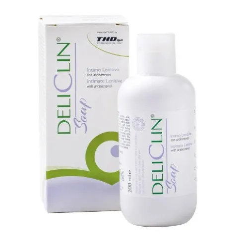 Thd Deliclin Soap Detergente Intimo Lenitivo Antibatterico 200ml