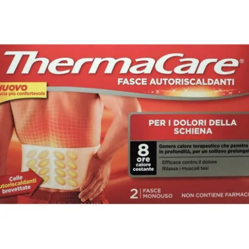 Thermacare Fascia Autoriscaldante Schiena 2 fasce