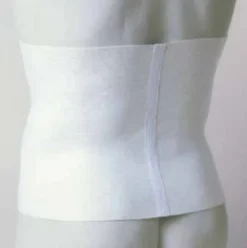 Tlm Ugo Cintura per Colostomia Misura 110 Bianca Fascia Post-Operatoria
