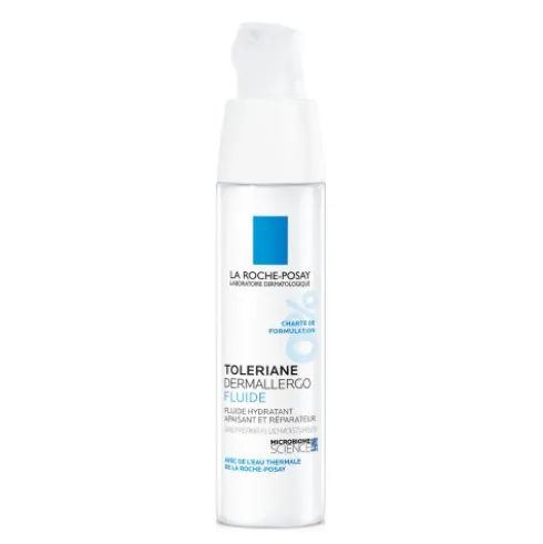 Toleriane Dermallergo Fluido - Trattamento lenitivo e riparatore per rossori della pelle - 40 ml