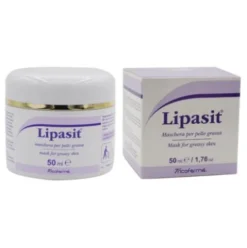 Tricofarma Lipasit Maschera Viso Pelli Grasse Purificante 50ml