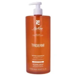 Triderm Sapone di Marsiglia - Detergente per mani, viso e corpo per pelli sensibili - 1 litro