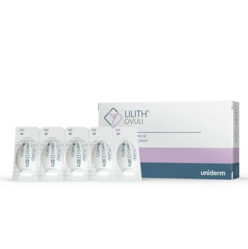 Uniderm Lilith Ovuli Vaginali Per Secchezza Vaginale 6 Pz