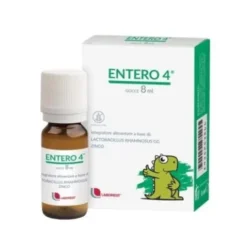 Uriach Entero 4 Gocce Integratore per Flora Intestinale 8 ml
