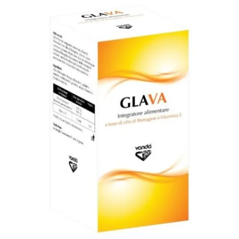 Vanda Omeopatici Glava Integratore con Vitamina E e Olio di Borragine 60 Perle