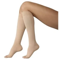 Varisan Ethere Gambaletto 15-20 mmHg Punta Aperta Corto Nero Taglia 5