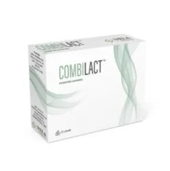 Vela Farmaceutici Combilact Integratore Alimentare Probiotici e Prebiotici, 12 Capsule