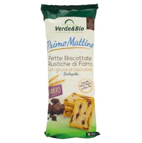 VERDE&BIO Fette Bisc.Farro180g