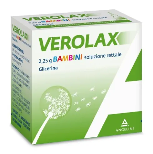 Verolax 6 Microclismi Bambini 2,25g