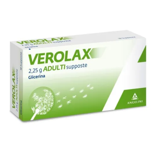 Verolax 18 Supposte di Glicerina Adulti 2,25g