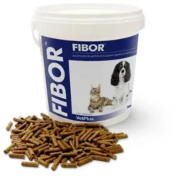 Vetplus Fibor Mangime Complementare per Cani e Gatti per Digestione 500g