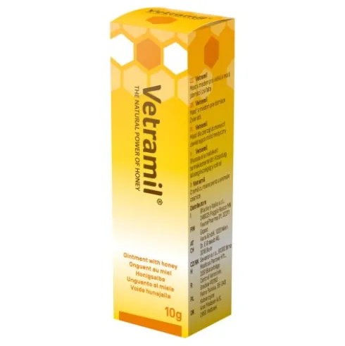 Vetramil Unguento Per Animali, Riparazione Tessutale, 10 G