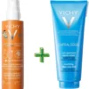 Vichy Capital Soleil Cell Protect Fluido Spray Bambini SPF 50 + + Latte Doposole - Kit protezione solare 200 ml + doposole lenitivo 100 ml