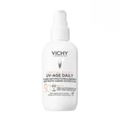 Vichy Capital Soleil Uv Age Daily SPF50+ - Fluido viso con protezione solare ad effetto antimacchie - 80 ml