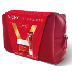 Vichy Cofanetto di Natale 2024 Liftactiv Collagen Specialist Anti-Età Globale - Crema giorno antirughe 50 ml + Contorno occhi 15 ml + Pochette