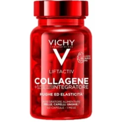 Vichy Liftactiv Collagen Supplement - Integratore alimentare per viso, corpo e capelli - 60 capsule