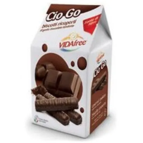 Vidafree Cio Go Biscotti al Cioccolato Fondente Senza Glutine 200g