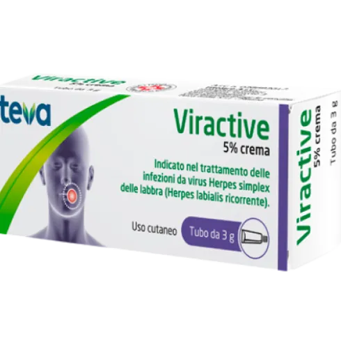 VIRACTIVE Crema 5% 3g