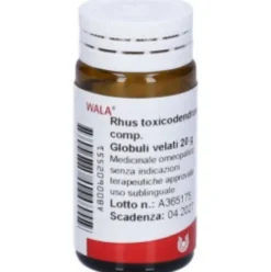 Wala Rhus Toxicodendron Comp Globuli Omeopatici 20g