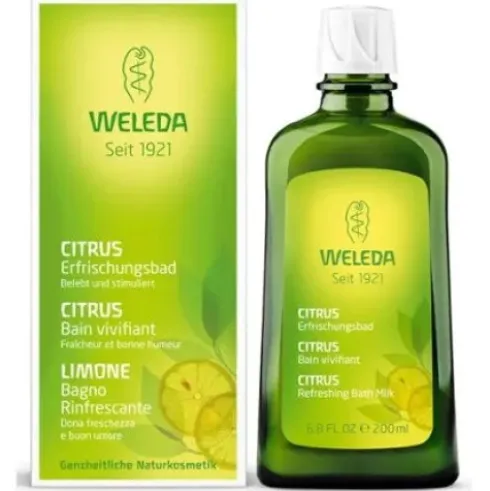 Weleda Bagno Rinfrescante al Limone Energizzante e Rivitalizzante 200ml