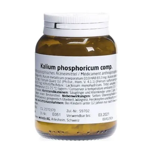 Weleda Kalium Phosphoricum Compresse Omeopatiche 200 Compresse