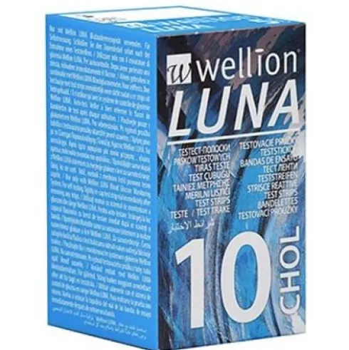 WELLION LUNA Choles 10 Strips