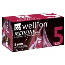 WELLION MEDFINE 5 32G 100pz