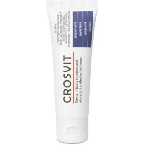 Wellvit Crosvit Crema Dermatologica Lenitiva, Idratante 50ml