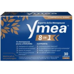 Ymea 8in1- Integratore alimentare contro i disturbi della menopausa - 30 compresse - promo