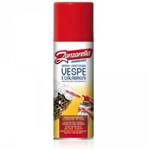 Zanzarella Amb Spray Vespe e Calabroni Insetticida Aerosol 400 ml