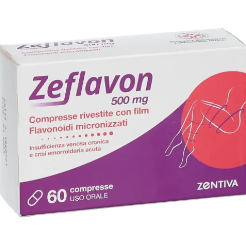 ZEFLAVON 500mg 60 Cpr ZTV