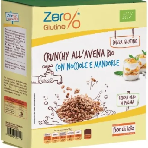 ZER%GLUT Crunchy Noce/Mand375g