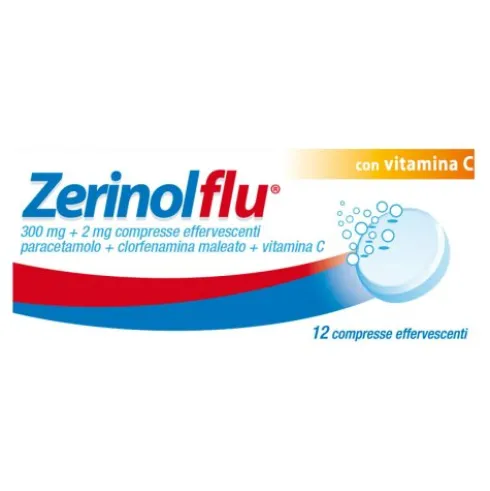 Zerinolflu 12 compresse Effervescenti